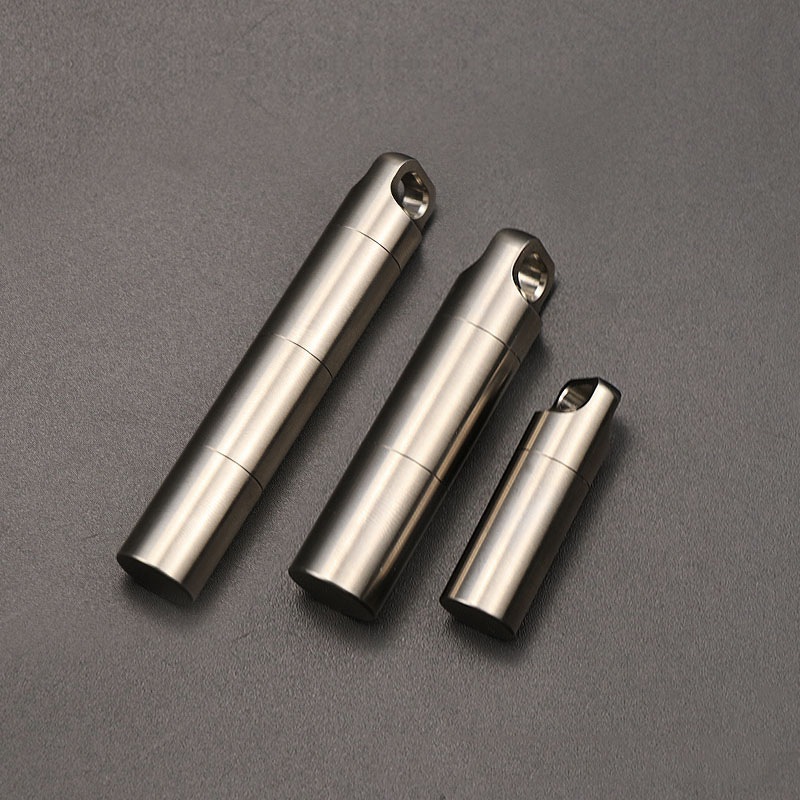 First Food Jar - Verzegelde Capsule Mini Titanium Legering Waterdichte