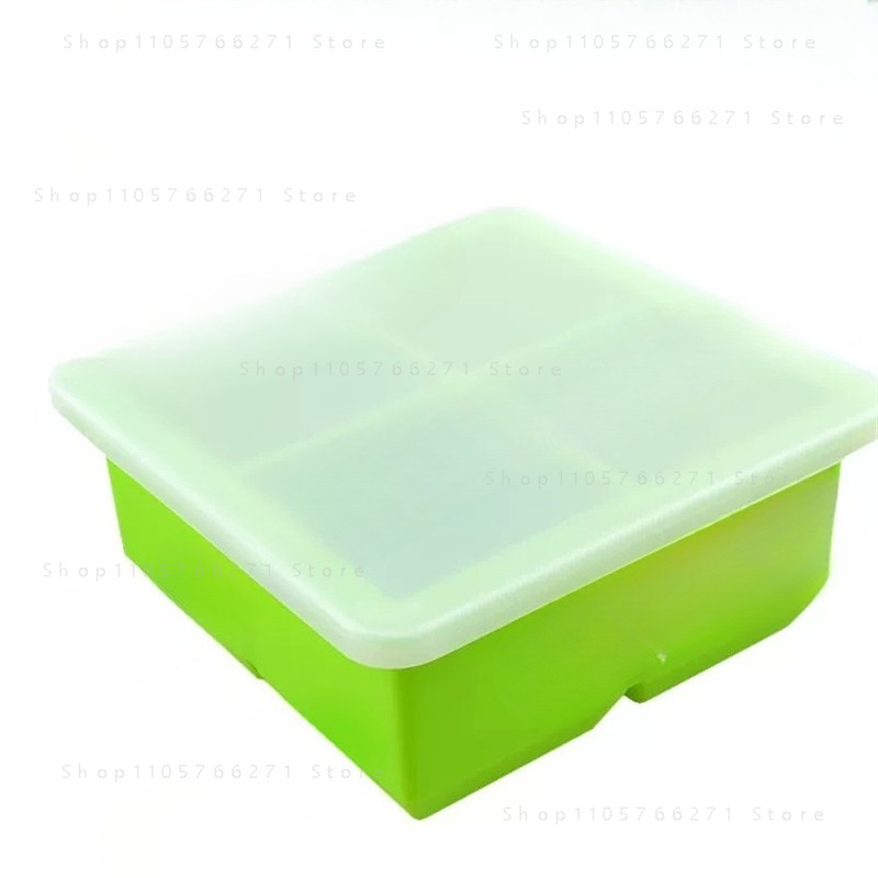 Baby Food Storage - IJsblokjesvorm grote ijsblokjesvorm babyvoeding vershoudbox met