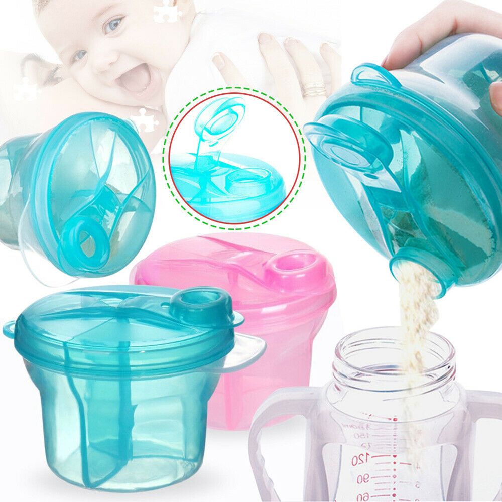 Puree Baby Food - 3-dosis formule container van babymelkpoeder dispenser