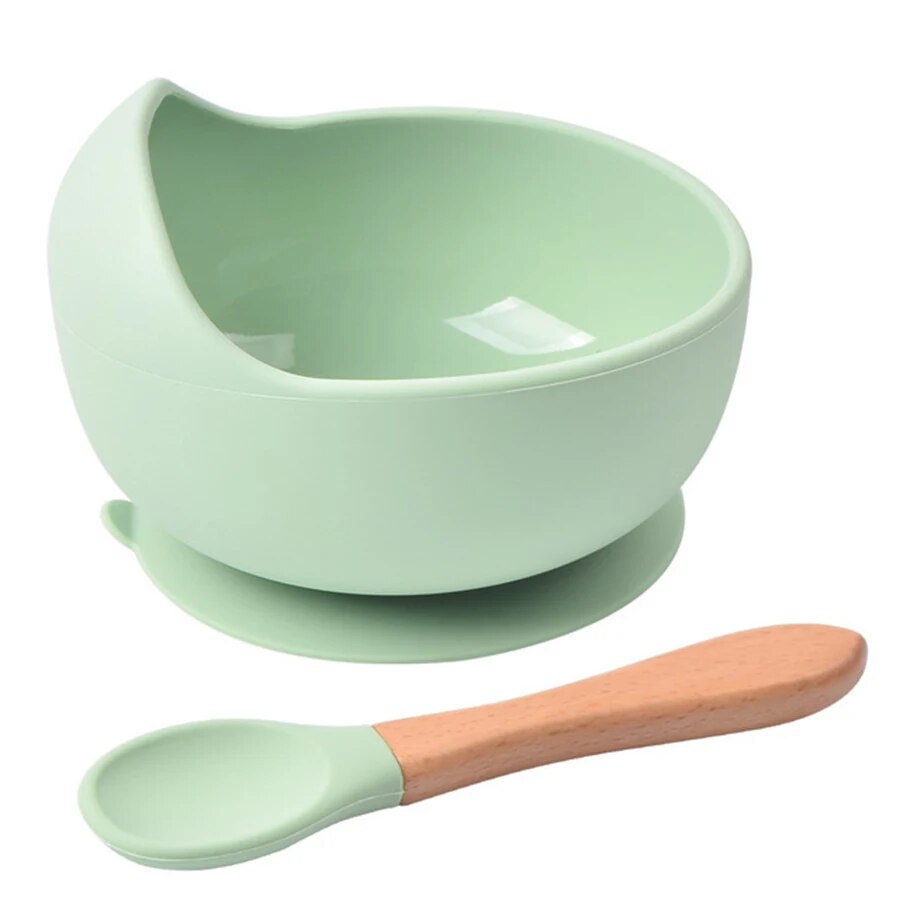 Baby Food Dinner - Hoge kwaliteit morsbestendige siliconen voerbak Babygerechten