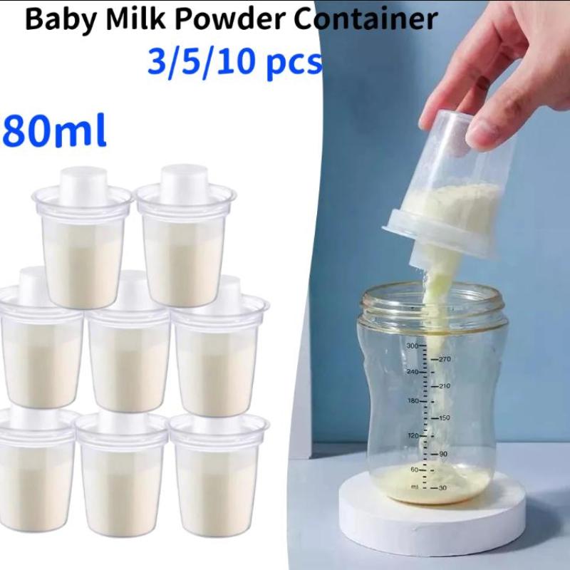 Puree Baby Food - Nieuw-1Set 80ML Babymelkpoeder Dispenser Draagbare Babyvoeding