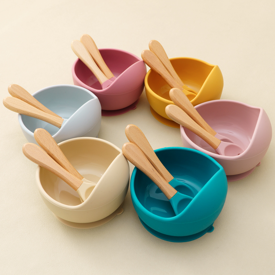 Baby Food Dinner - Mamaplan 3PCS Baby Siliconen Voeden Set