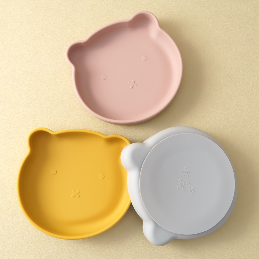 Baby Food Dinner - 1PC Siliconen Baby Gerechten Zuig Eetbord
