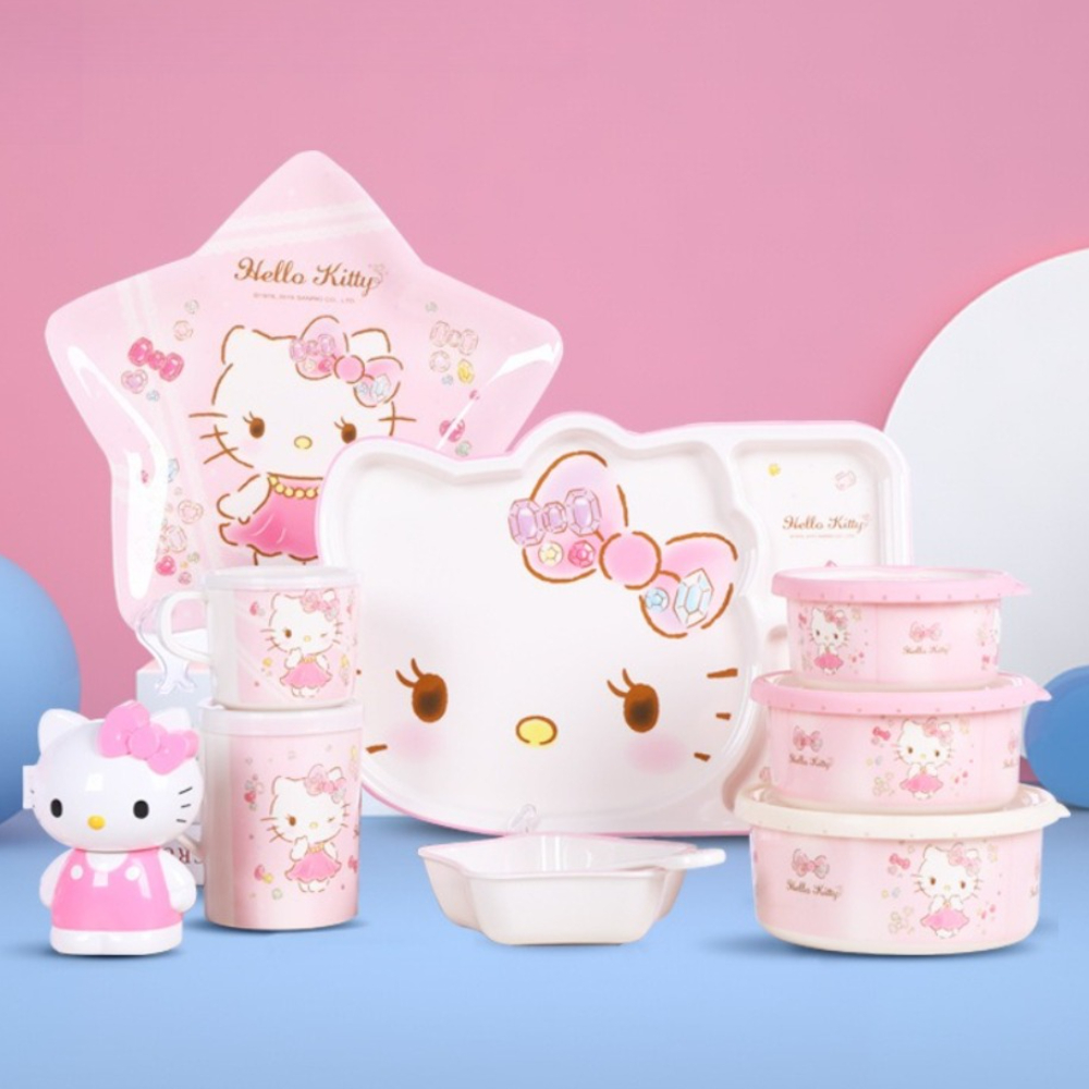 Baby Food Dinner - Sanrio Servies Hello Kitty Servies Baby