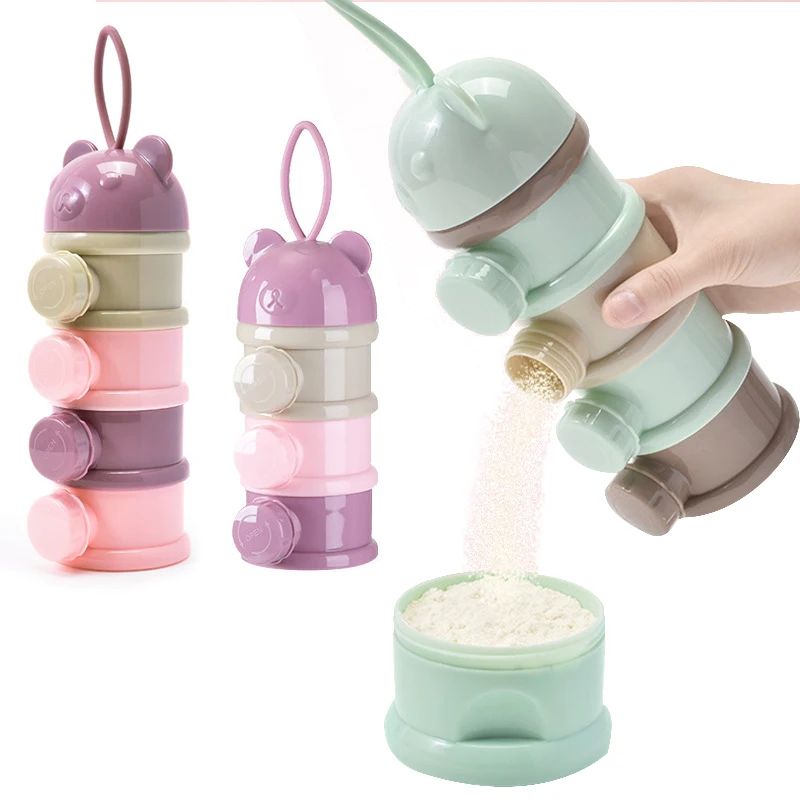 Baby Food Storage - 3/4 Layer Baby Draagbare Babyvoeding Opbergdoos