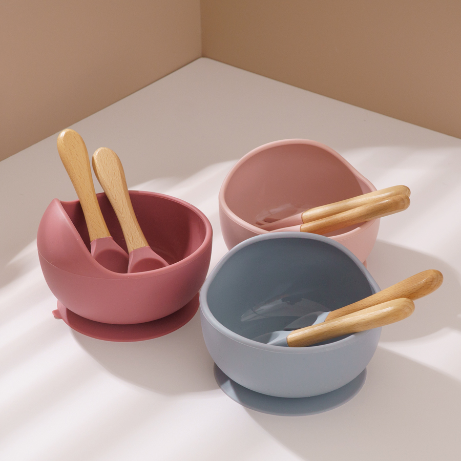 3PCS Baby Siliconen Diner Set  - Baby Food Dinner recensie en prijs