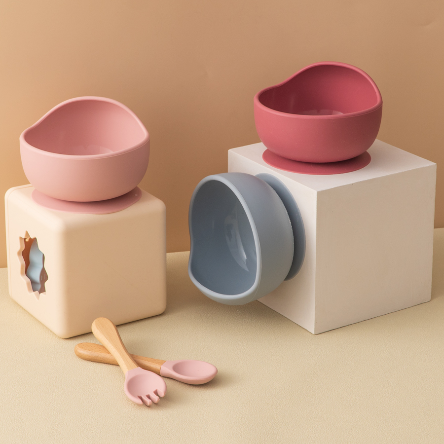 3PCS Baby Siliconen Diner Set  - Baby Food Dinner recensie en prijs