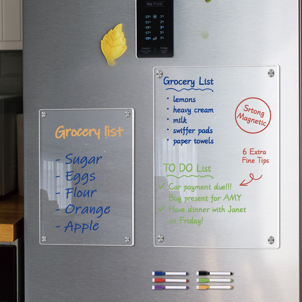 Acryl magnetisch wekelijks men - Baby Food Schedule recensie en prijs