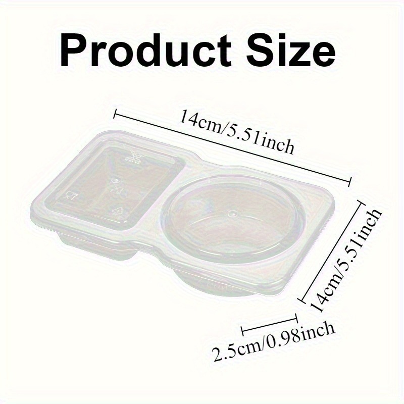 5/10/20PCS Dubbele Compartimen - Snack Container Travel recensie en prijs