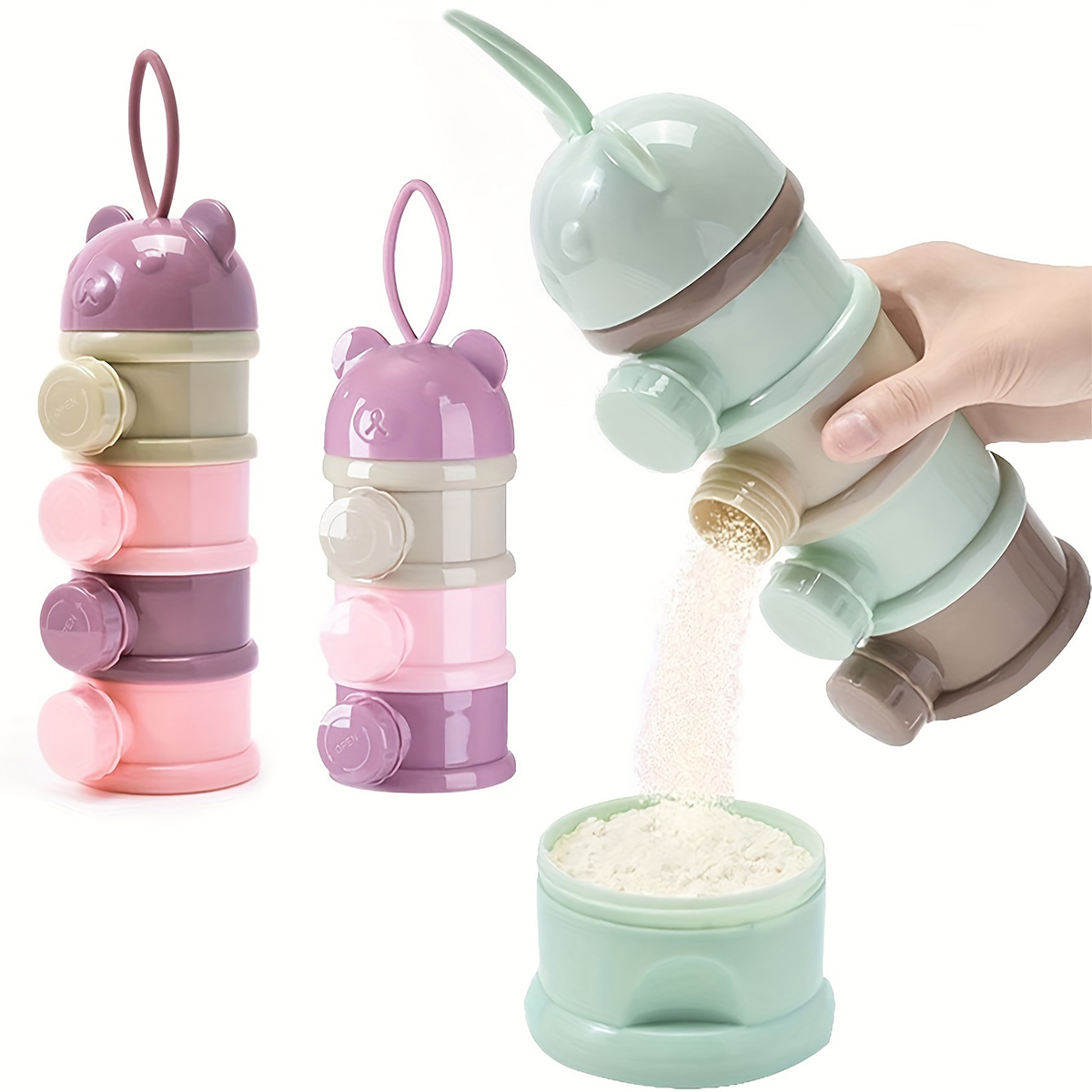 Babymelkpoedercontainer met gr - Puree Baby Food recensie en prijs