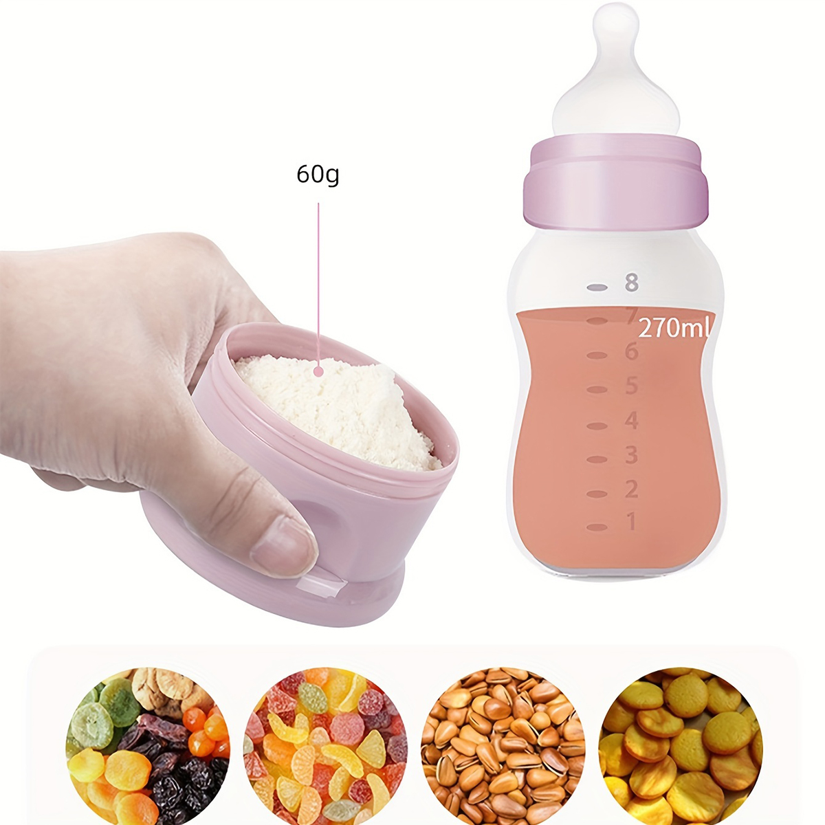 Babymelkpoedercontainer met gr - Puree Baby Food recensie en prijs