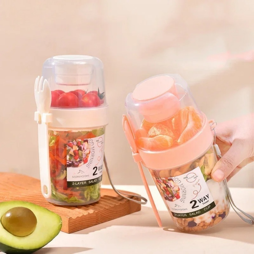 Draagbare Salade Cup Ontbijt C - Baby Food Oatmeal recensie en prijs