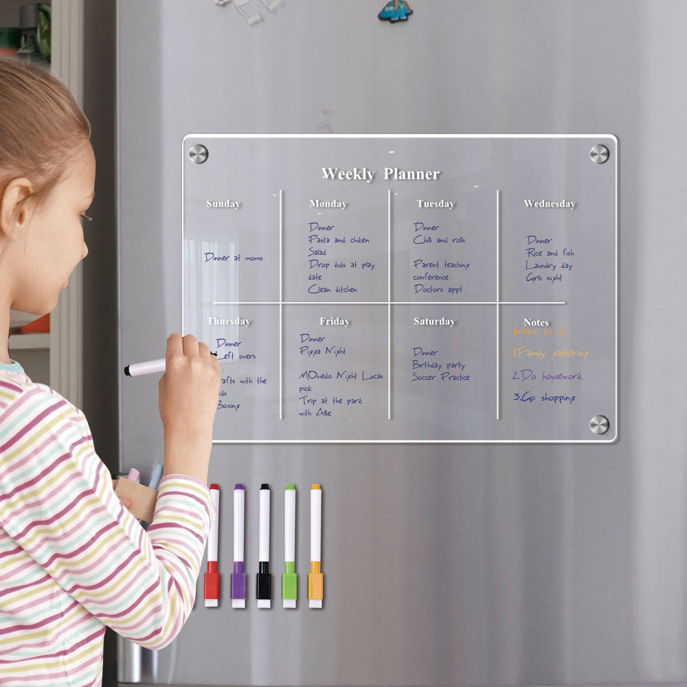 Koelkastmagneet Kalenderbord W - Baby Food Schedule recensie en prijs