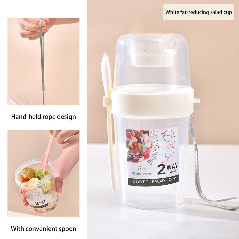 Draagbare ontbijtsaladebeker m - Baby Food Oatmeal recensie en prijs