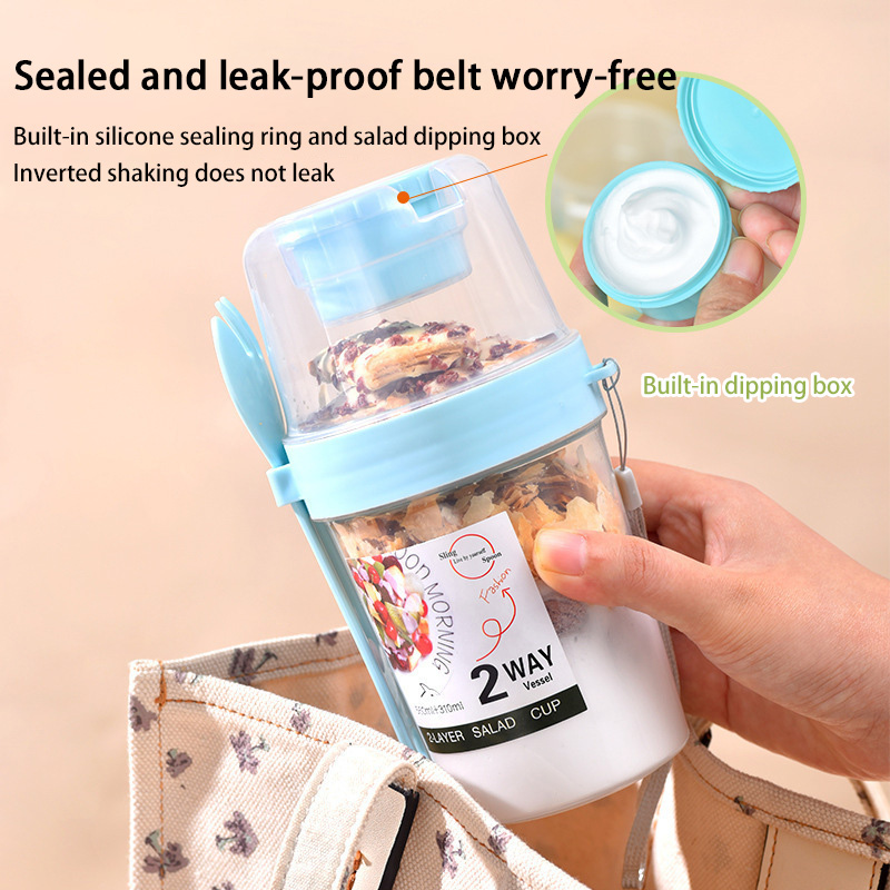 Draagbare ontbijtsaladebeker m - Baby Food Oatmeal recensie en prijs