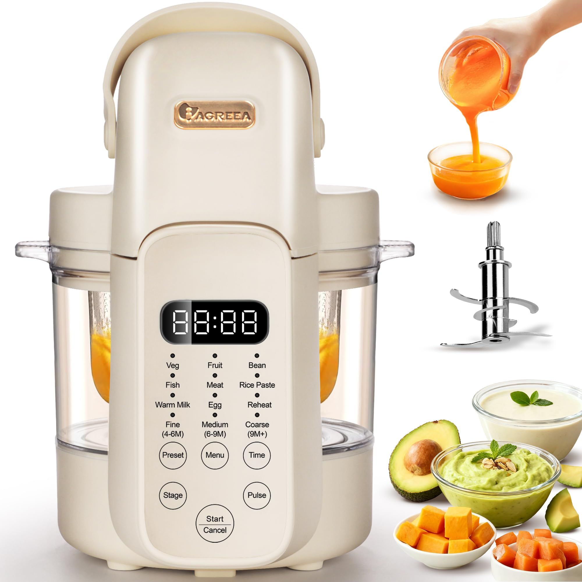 9-in-1 Babyvoedselmaker, Autom - Baby Food Blender And Steamer recensie en prijs