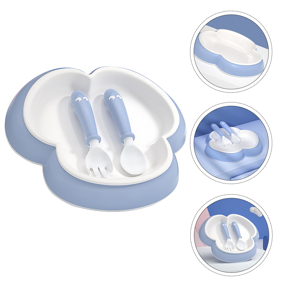 1Set Baby Dinerbord Lepel Vork - Baby Food Dinner recensie en prijs