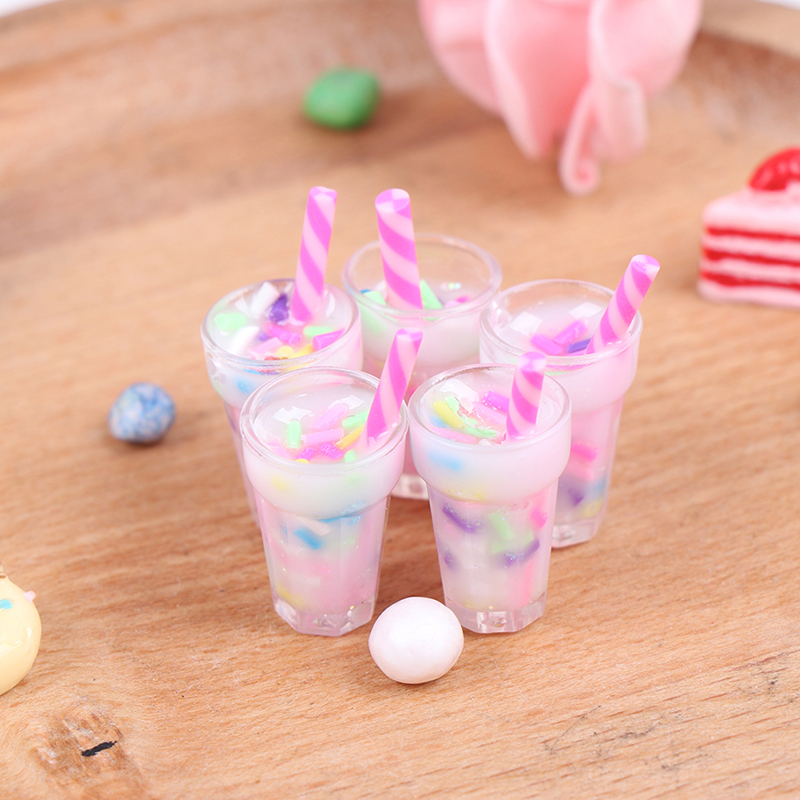 5 stuks 1:12 poppenhuis miniat - Baby Food Doll recensie en prijs
