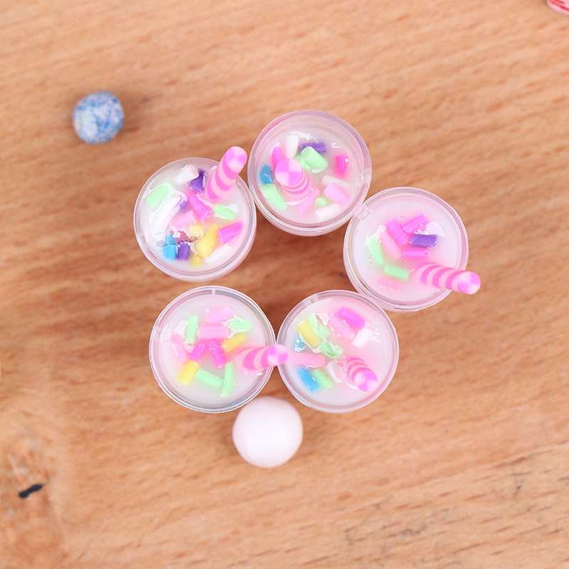 5 stuks 1:12 poppenhuis miniat - Baby Food Doll recensie en prijs