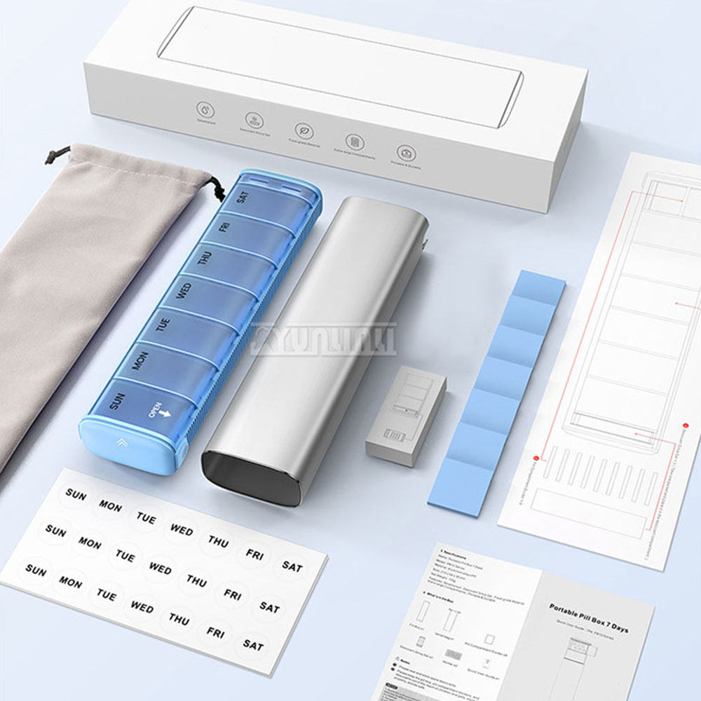 Metalen mini-medicijnbox voor  - First Food Jar recensie en prijs