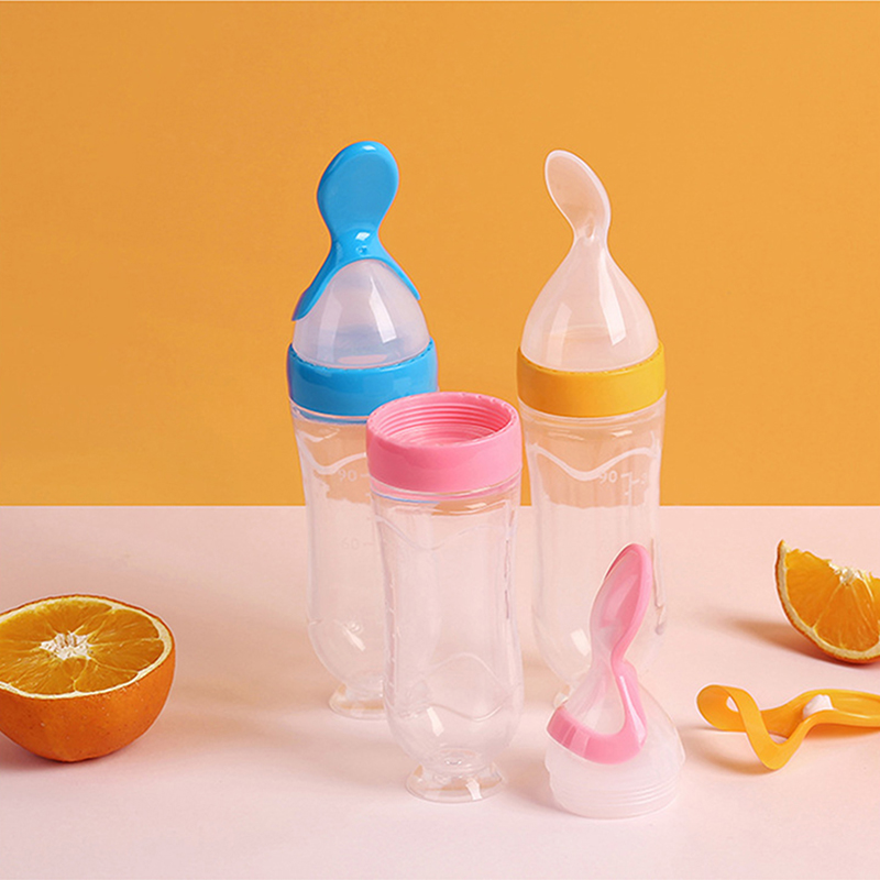 Knijpen Zuigfles Siliconen Pas - Baby Rice Food recensie en prijs