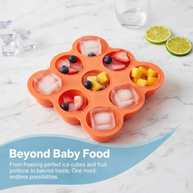 Babyvoeding siliconen bakje 9- - Puree Baby Food recensie en prijs