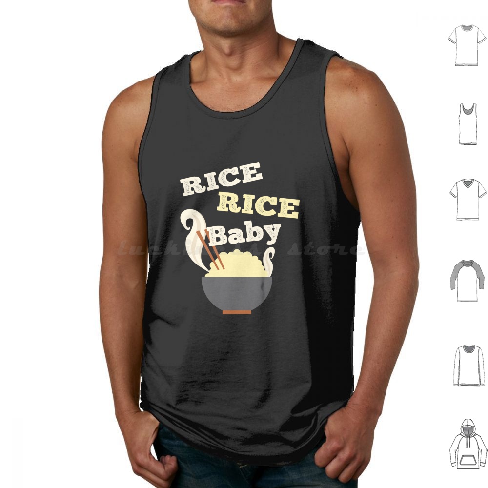 Rice Rice Baby Tanktops Print  - Baby Food Korea recensie en prijs