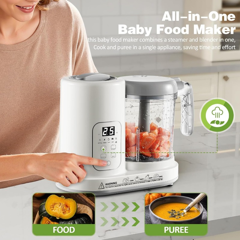Babyvoedselmaker Stoomkoker Bl - Baby Food Blender And Steamer recensie en prijs