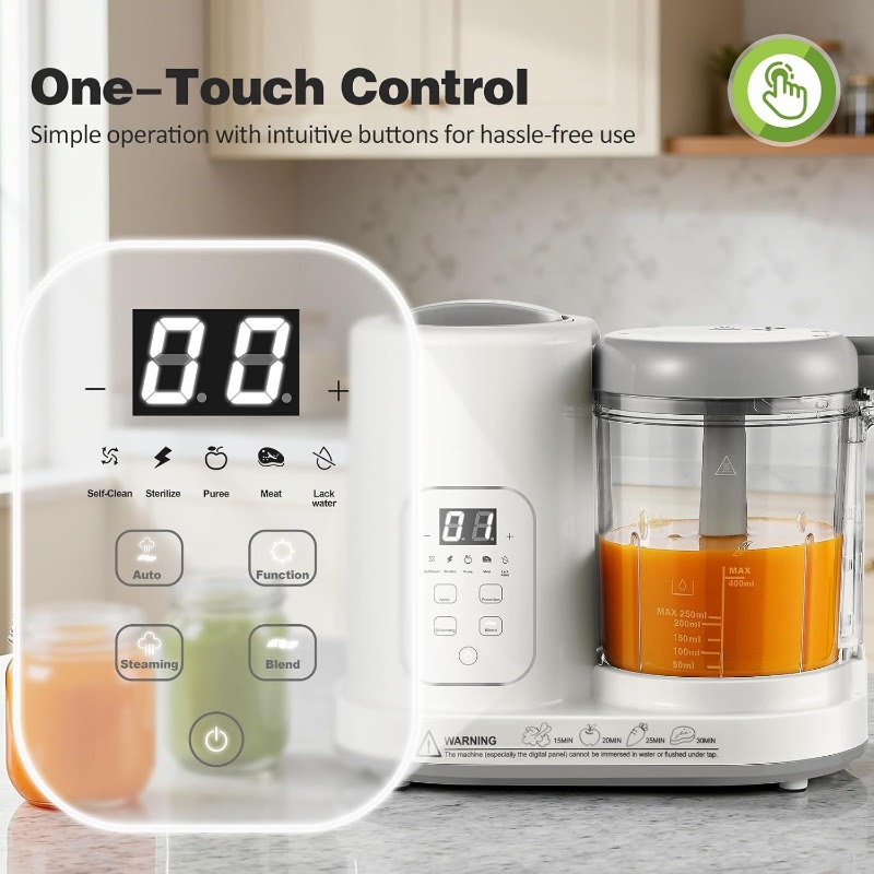 Babyvoedselmaker Stoomkoker Bl - Baby Food Blender And Steamer recensie en prijs