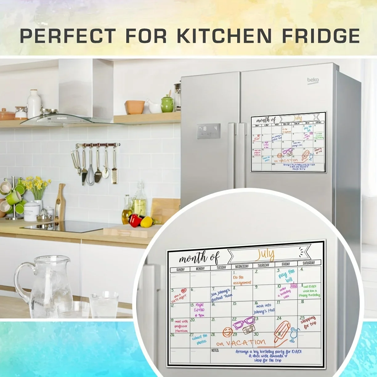 Magnetisch maandelijks kalende - Baby Food Schedule recensie en prijs