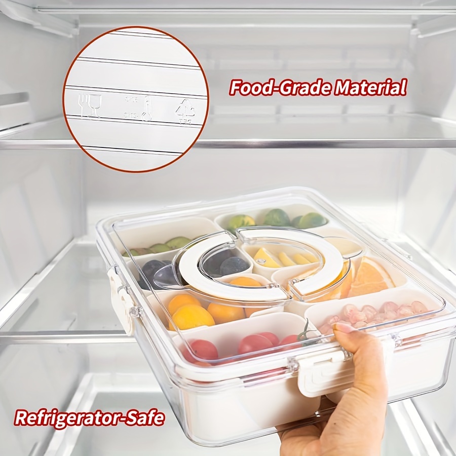 4Grid/8 Grid Snack Box Contain - Snack Container Travel recensie en prijs