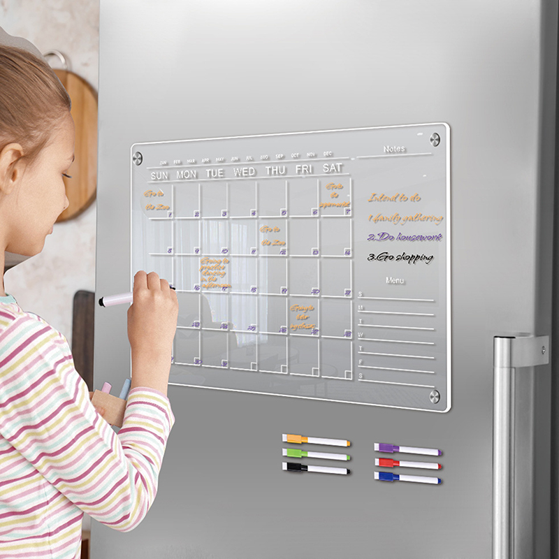 1 Stuk Helder Acryl Magnetisch - Baby Food Schedule recensie en prijs