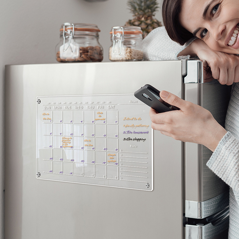 1 Stuk Helder Acryl Magnetisch - Baby Food Schedule recensie en prijs