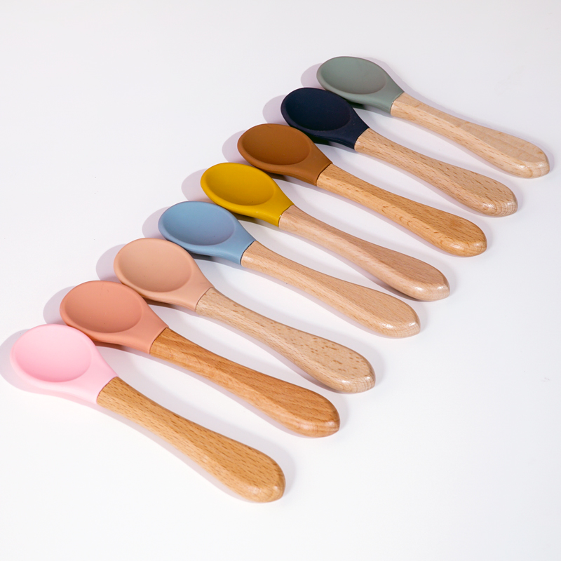 Voeden Houten Handvat Silicone - Puree Baby Food recensie en prijs