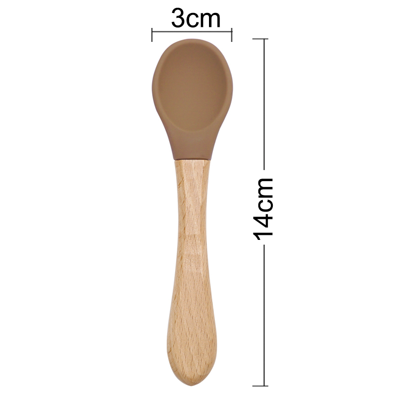 Voeden Houten Handvat Silicone - Puree Baby Food recensie en prijs