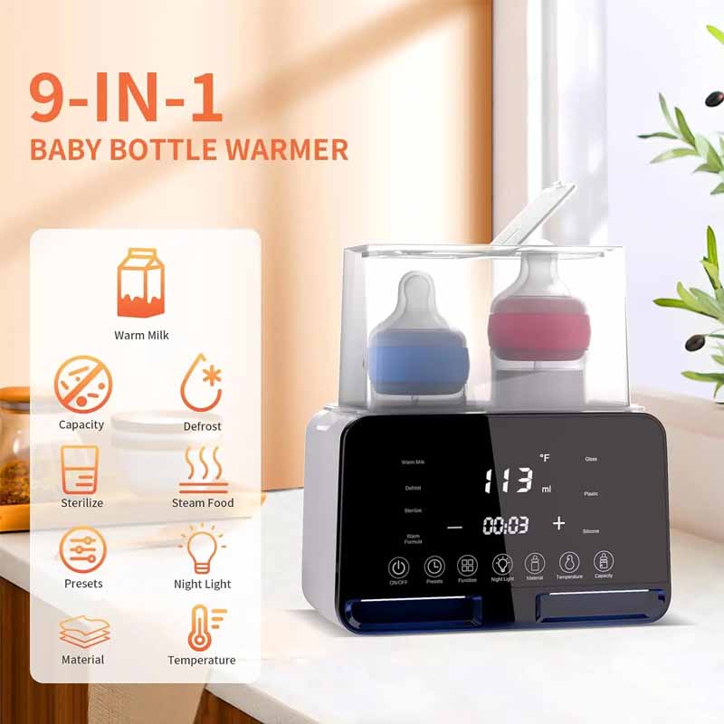 Multifunctionele moedermelkver - Baby Food Blender And Steamer recensie en prijs
