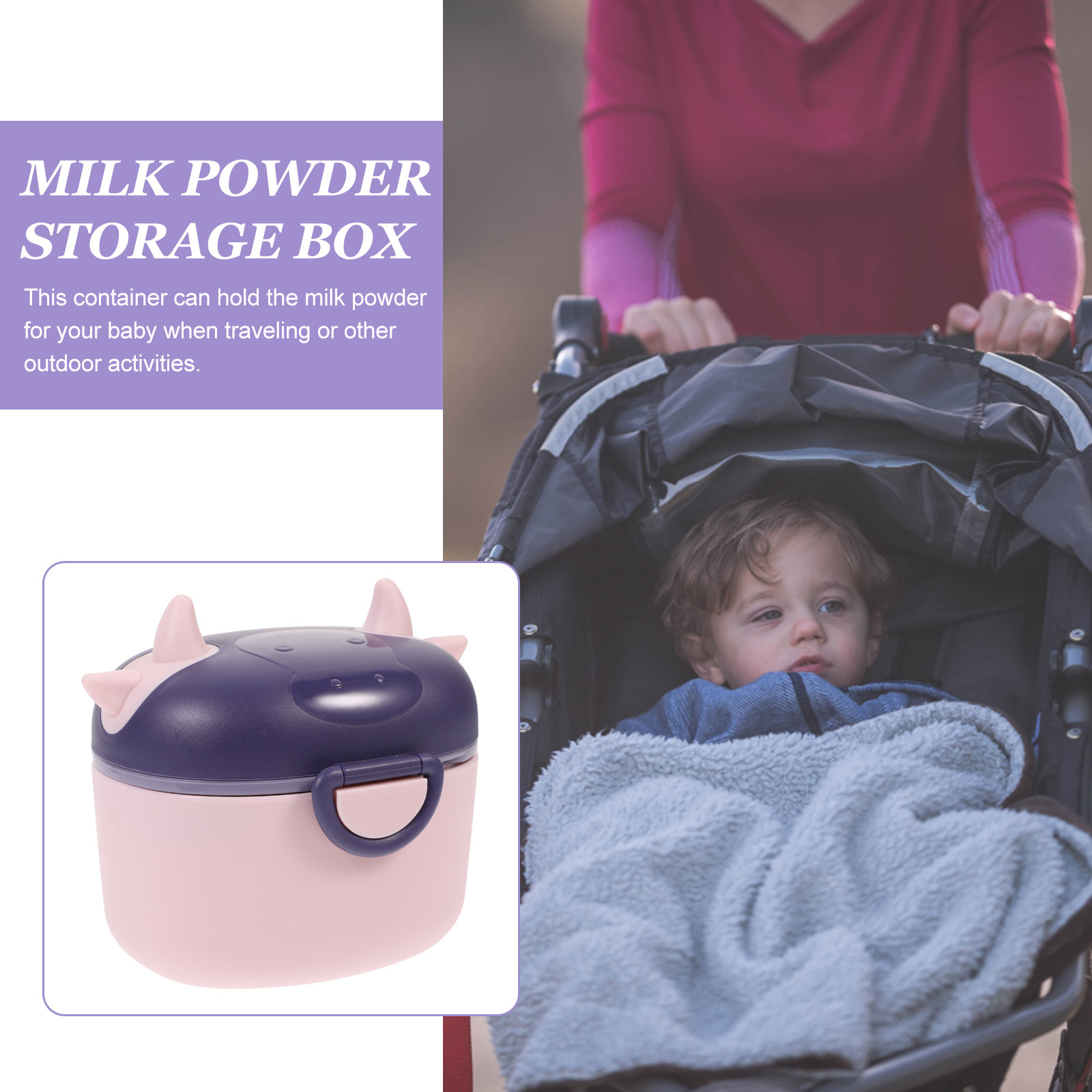 Draagbare opbergdoos voor melk - Baby Food Storage recensie en prijs