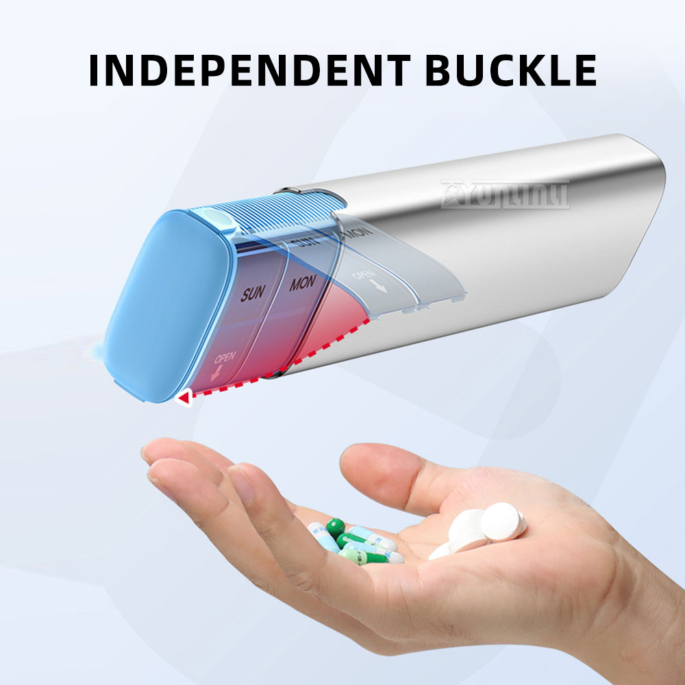 7-daagse aluminium pilendoos,  - First Food Jar recensie en prijs